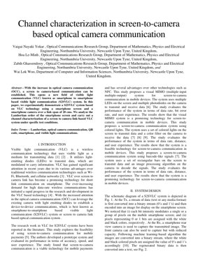 Обложка PDF-документа - Характеристика канала в оптической камерной связи на основе экран-камера