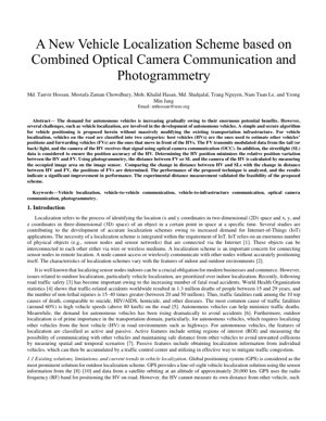 PDF 文件封面 - 基於光學相機通信與攝影測量結合的新型車輛定位方案